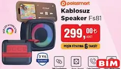 POLOSMART KABLOSUZ SPEAKER HOPARLÖR POLOSMART KABLOSUZ SPEAKER HOPARLÖR